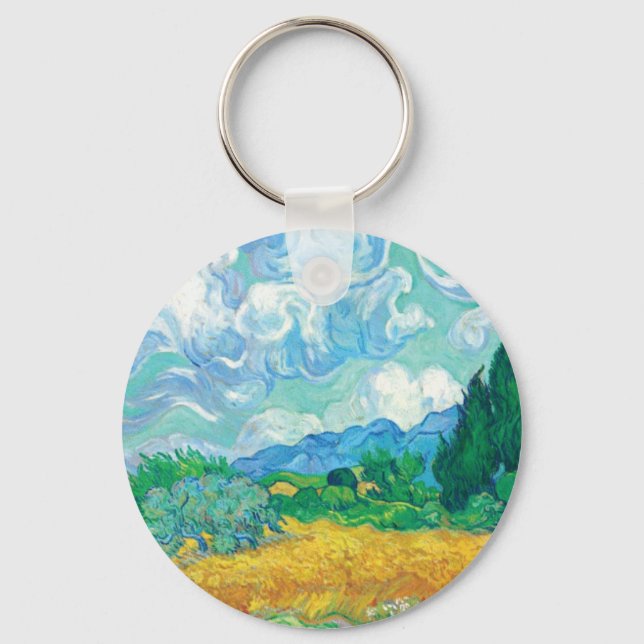 Cypresses Keychain (Front)