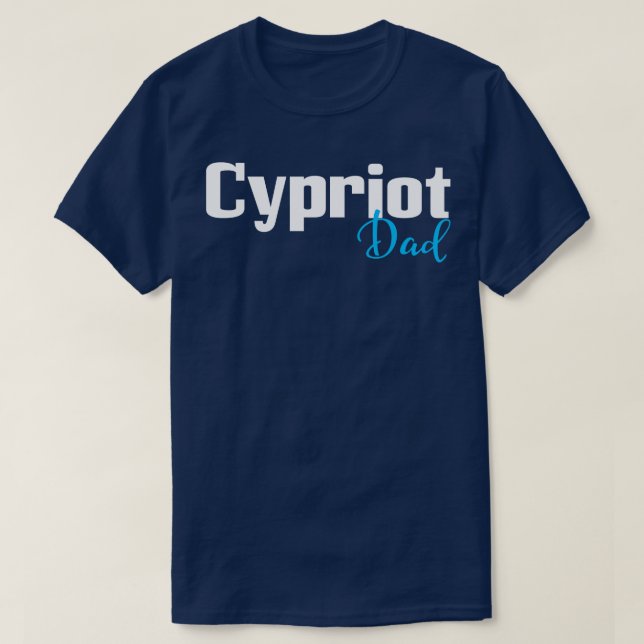 Cypriot Dad 1 T-Shirt (Design Front)