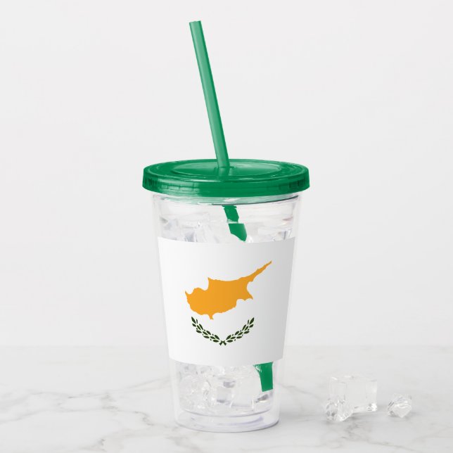 Cyprus Acrylic Tumbler (Front Ice)