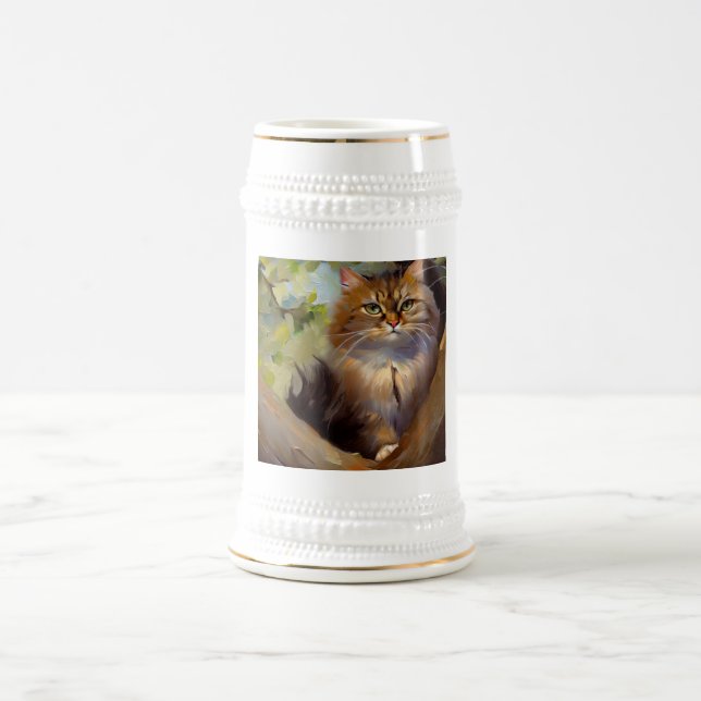 Cyprus Cat  Beer Stein (Center)
