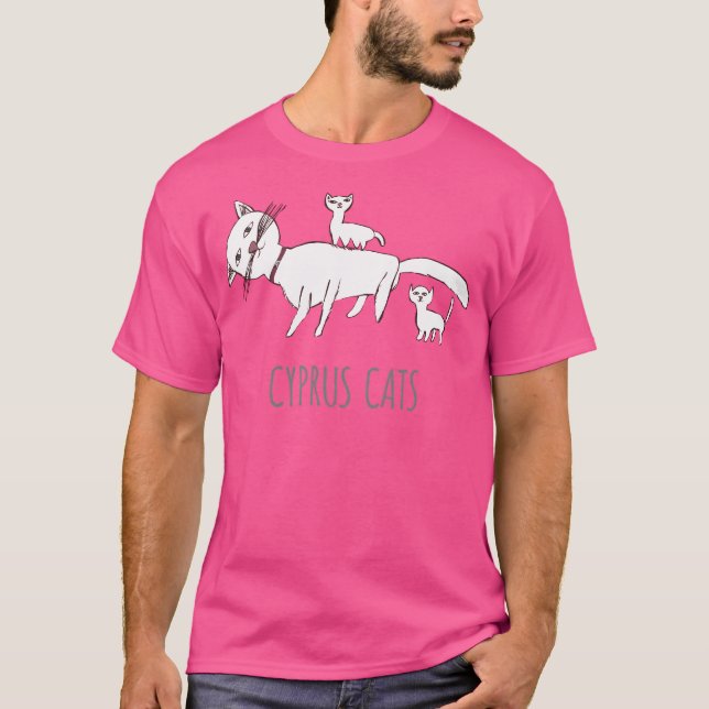Cyprus Cats T-Shirt (Front)