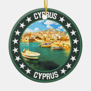 Cyprus                                             ceramic ornament