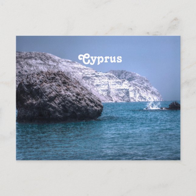 Cyprus Coast Postcard (Front)