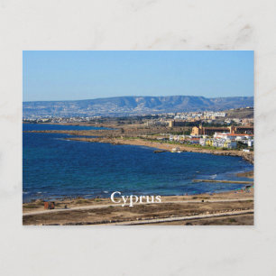 Cyprus Coastline Postcard