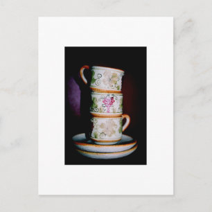 Cyprus Coffee Cups Postcard