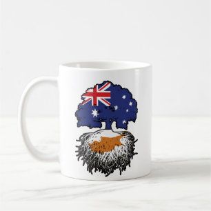Cyprus Cypriot Australian Australia Tree Roots Coffee Mug