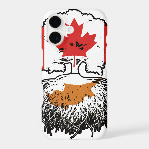 Cyprus Cypriot Canadian Canada Tree Roots Flag