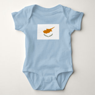 Cyprus Flag Baby Bodysuit