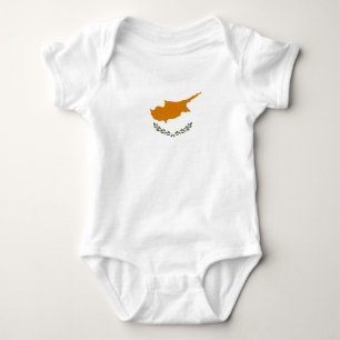 Cyprus Flag Baby Bodysuit