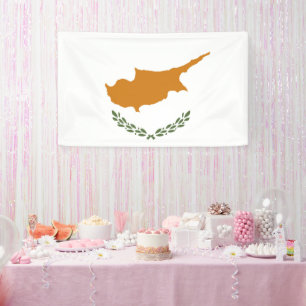 Cyprus flag banner