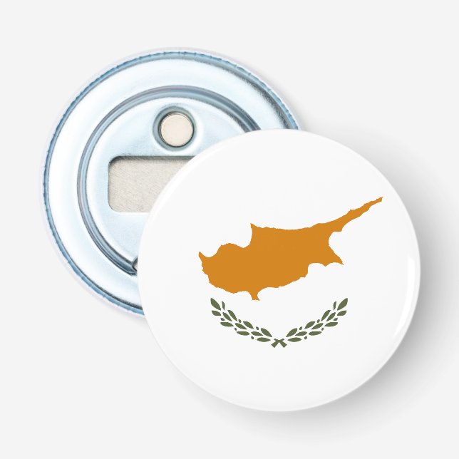 Cyprus Flag Bottle Opener (Front)