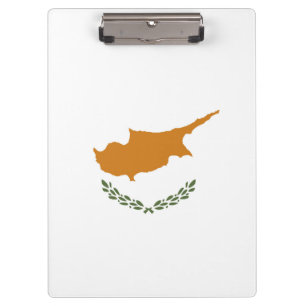 Cyprus flag clipboard