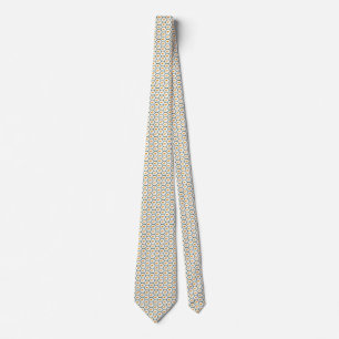 Cyprus Flag Honeycomb Tie