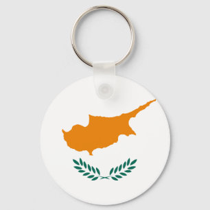 Cyprus Flag Keychain