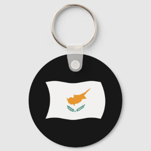 Cyprus Flag Keychain