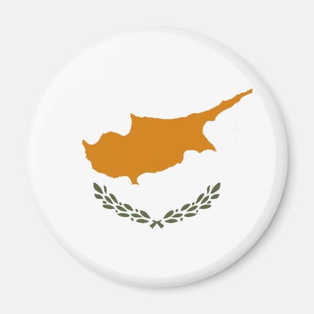Cyprus Flag Magnet (Front)