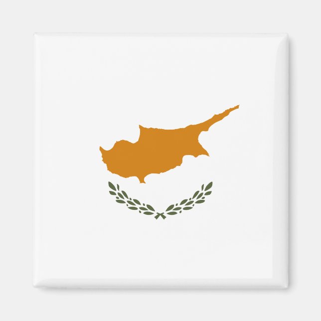 Cyprus Flag Magnet (Front)
