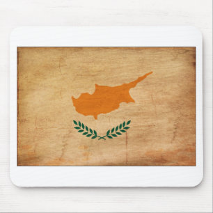 Cyprus Flag Mouse Pad