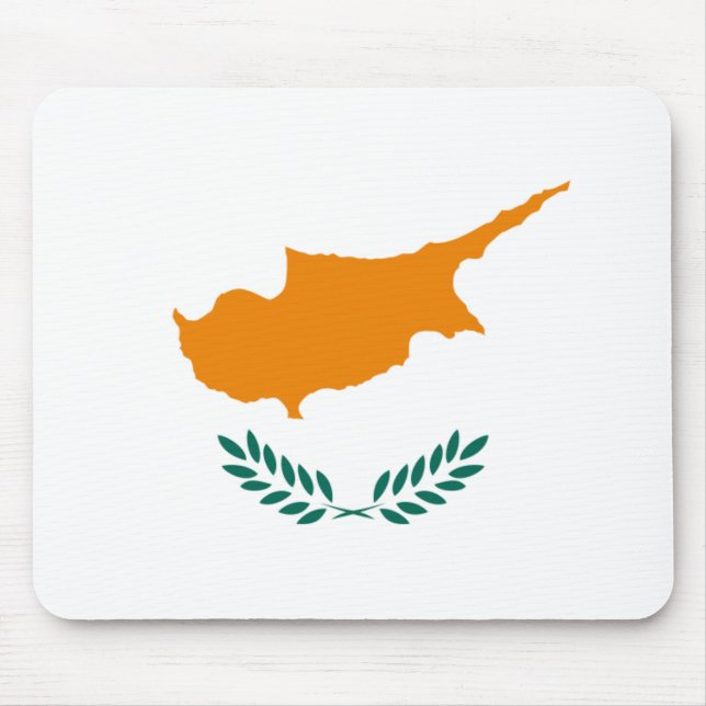 Cyprus Flag Mousepad (Front)