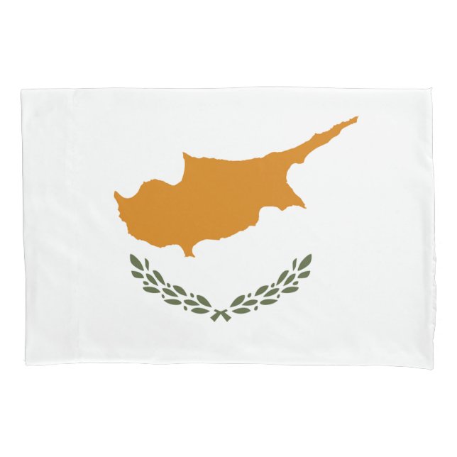 Cyprus Flag Pillowcase (Front)
