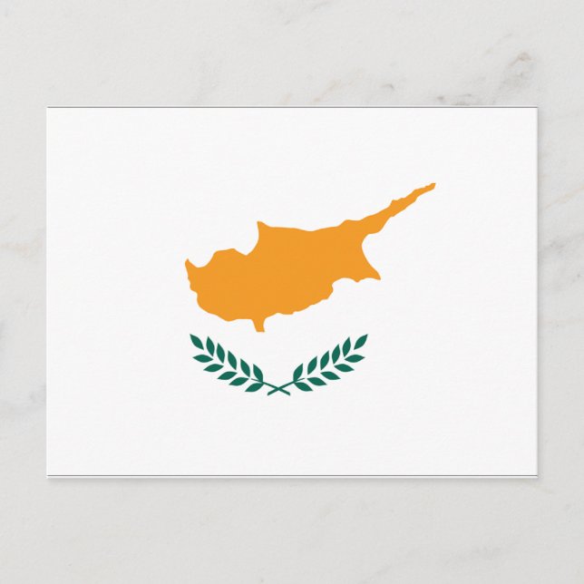 Cyprus Flag Postcard (Front)