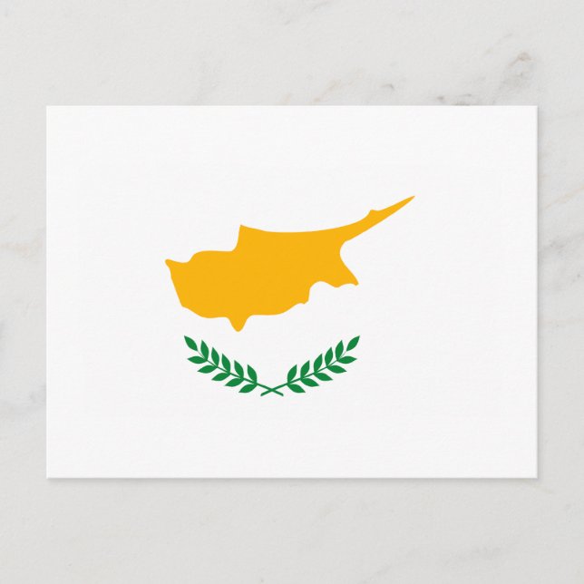 Cyprus Flag Postcard (Front)