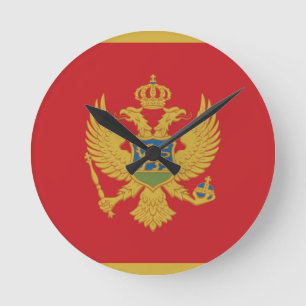 Cyprus Flag Round Clock