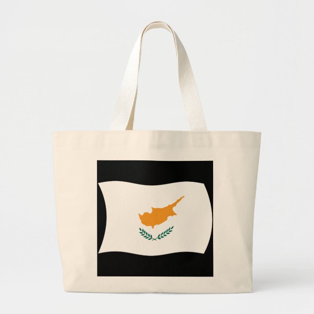Cyprus Flag Tote Bag (Front)