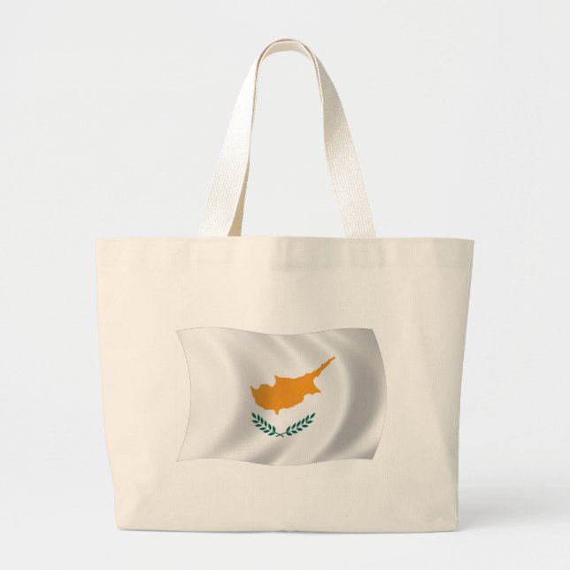 Cyprus Flag Tote Bag (Front)