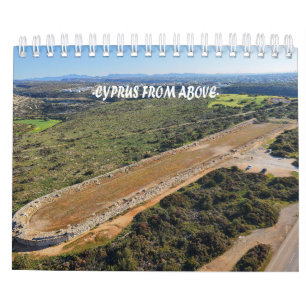 Cyprus from above Calendar