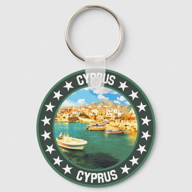 Cyprus                                             keychain (Front)