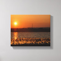 Cyprus lake sunset sky sun nature landscape enviro