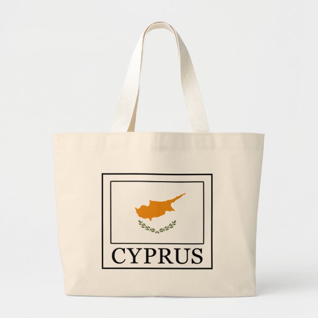 Cyprus Large Tote Bag (Front)
