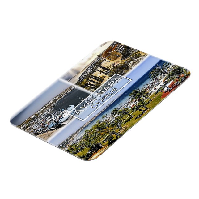 Cyprus - Mosaic - Magnet (Left Side)