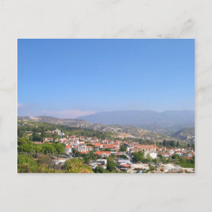 Cyprus mountains Troodos Postcard