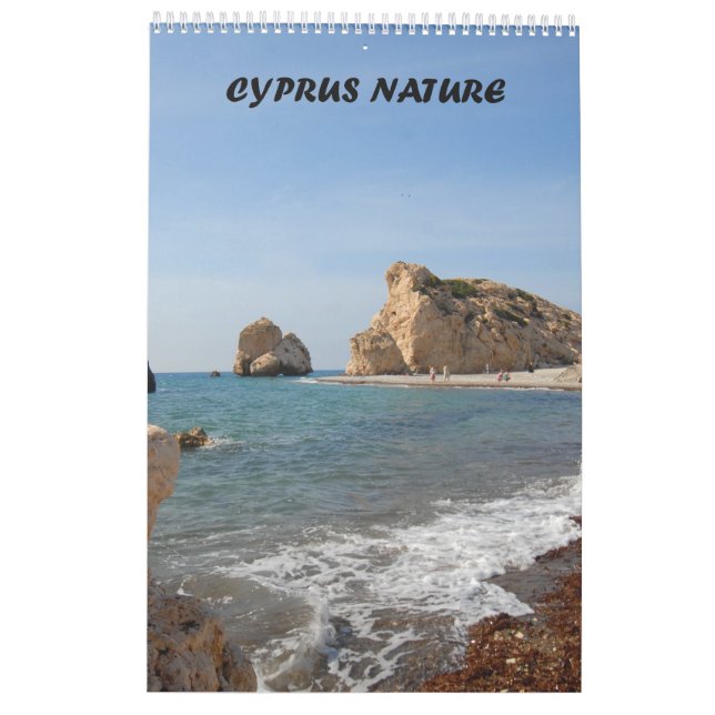 Cyprus nature calendar (Back)