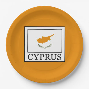 Cyprus Paper Plate
