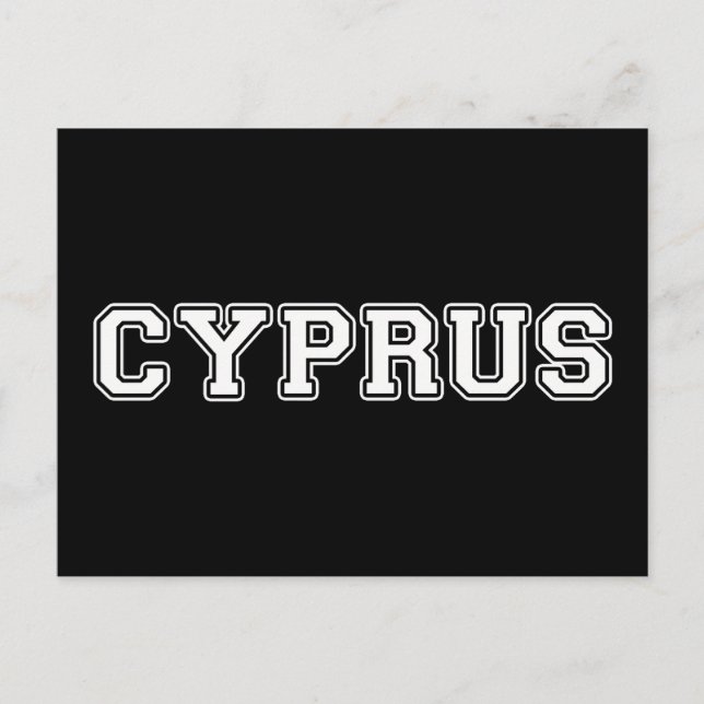 Cyprus Postcard (Front)