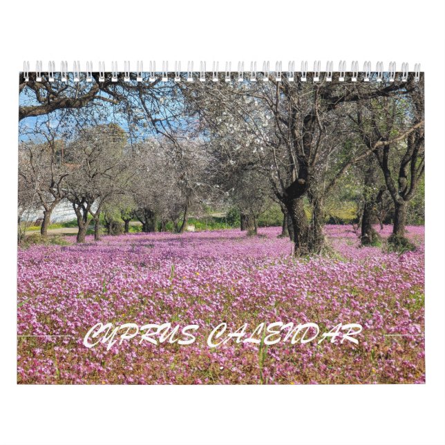 Cyprus scenes calendar (Cover)