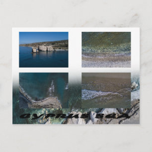 Cyprus sea postcard
