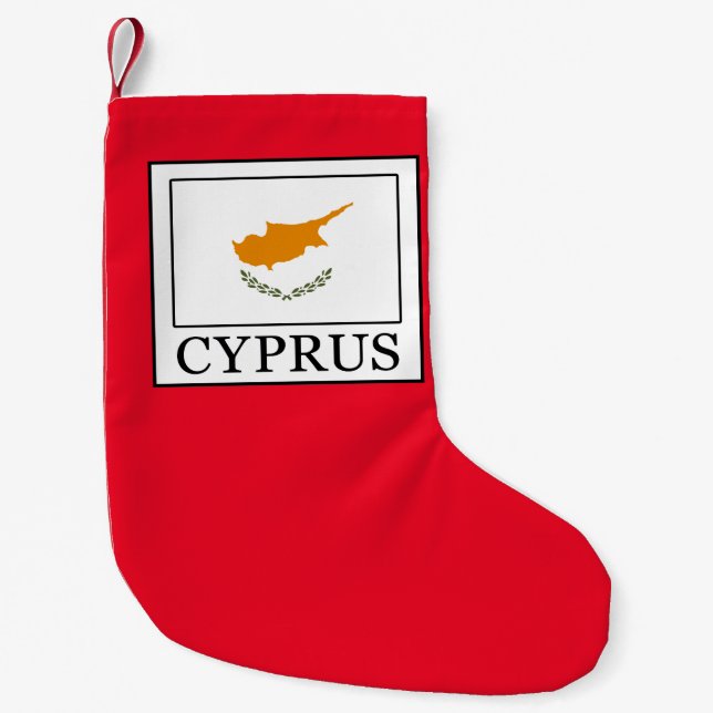 Cyprus Small Christmas Stocking (Front)