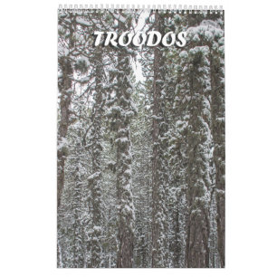 Cyprus Troodos calendar