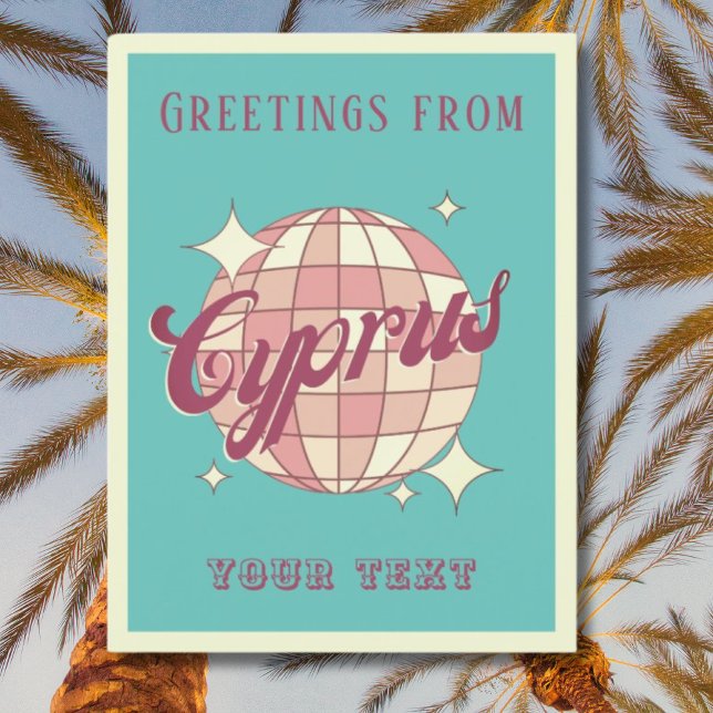 Cyprus Zypern Retro Vintage Postcard (Creator Uploaded)