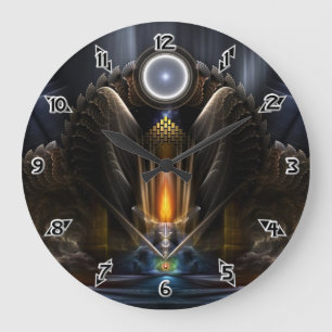 Cyritous, Temple Of The Orb Of Karinos Large Clock