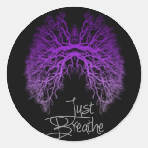 Cystic Fibrosis Awareness Classic Round Sticker