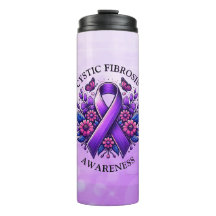 Cystic Fibrosis Awareness Ribbon