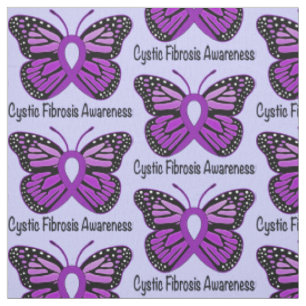 Cystic Fibrosis Awareness with Butterfly of Hope Fabric
