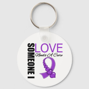 Cystic Fibrosis Someone I Love Needs A Cure Keychain