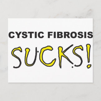 Cystic Fibrosis Sucks.jpg Postcard