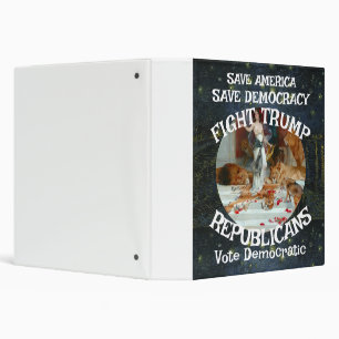 Czar Rue Liar Trump Republican Party USA America Binder